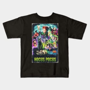 Sanderson Sisters Hocus Pocus Halloween Kids T-Shirt